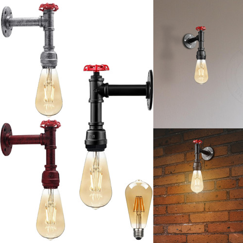 Industrial vintage wandleuchte - industrial,