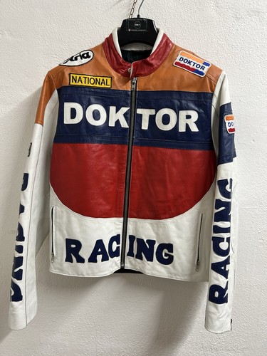Giacca pelle motociclista - giacca,