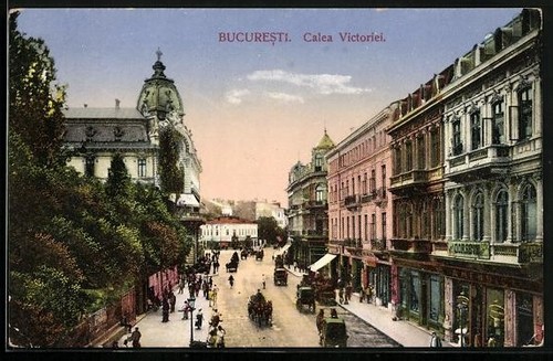 Cartolina bucuresti calea - cartolina,