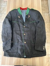 Giacca tradizionale tirolese in 100% lana con Bottoni in osso