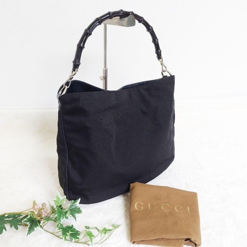 Borsa tracolla gucci bambù - a,
