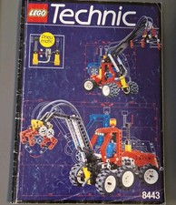 Lego Istruzioni di Costruzione 8443 Technic Pneumatic Log Loader