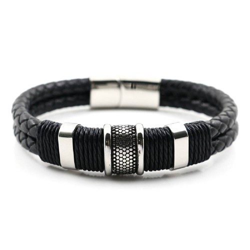 Bracciale uomo pelle - bracciale, da