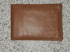 PORTAFOGLIO JP uomo in pelle color cuoio PORTA ASSEGNI / CARTE CREDITO