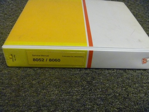 Jcb 8052 8060 midi escavatore - 8060,