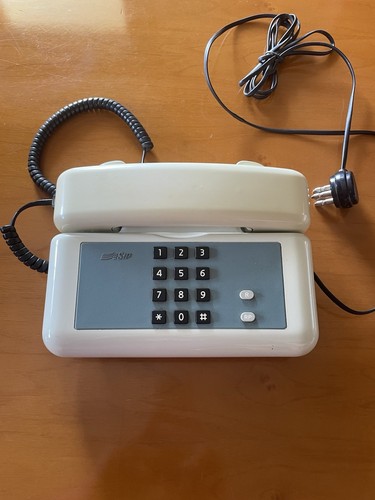 Sip telefono tavolo bianco - telefono,