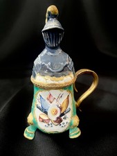 Vaso senape smaltato South Staffordshire 1770 - raro