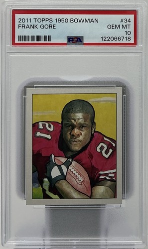 Frank gore psa 2011 - gore,