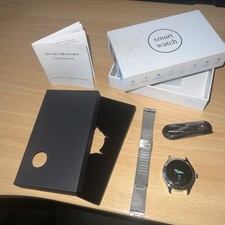 Smart Watch Argento Fitness