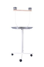 Trespolo Pappagalli Bianco con