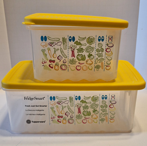 Tupperware fridgesmart set 2pz - fridgesmart,