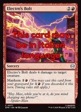 MTG 4x ELECTRO's BOLT EXC -