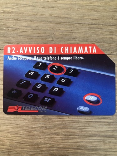 Scheda telefonica telecom - scheda,