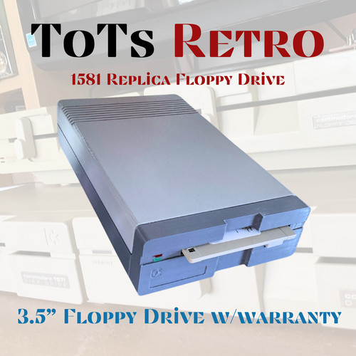 Commodore 1581 drive replica - commodore,