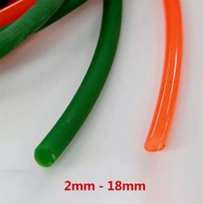 Cinghia di trasmissione tonda 2/3/4/5/6-18 mm cinghia poliuretanica trasmissione superficie grezza
