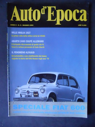 Auto epoca 1993 abarth - auto,