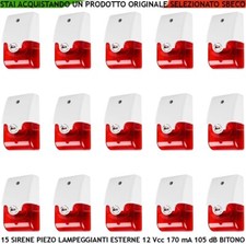Sirene lampeggianti piezo - lampeggianti, 15