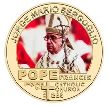 MONEDA EN ORO JORGE MARIO