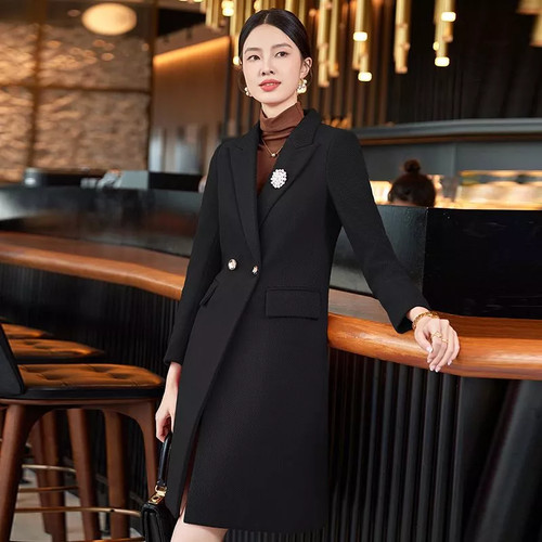 Cappotto donna nero - cappotto,