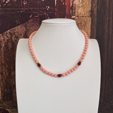 Collana Unisex Rosa Perle