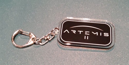 Nasa artemis keyring uk - keyring,