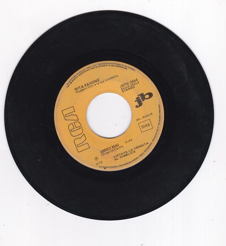 Disco giri rita - disco,