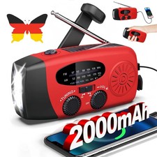 Radio solare 2000 mah - solare, fm