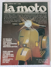 LA MOTO 1 1979  rivista - GMBA 125 GP - Kawasaki 1300 - Guzzi V50 - SWM RS 175