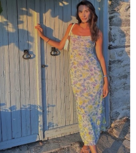 Zara maxi abito - maxi, tulle