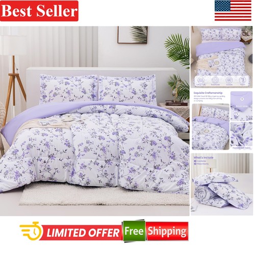 Set piumone full size lavanda