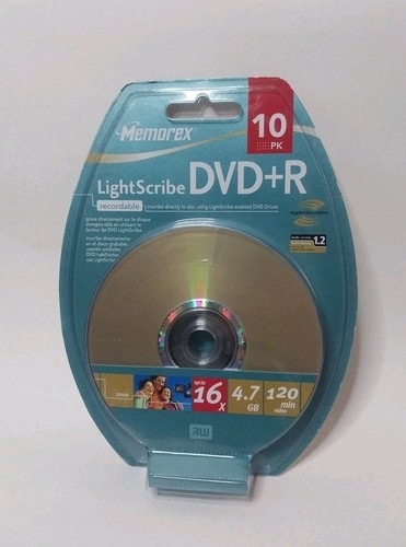 Memorex light scribe - memorex, dvd+r