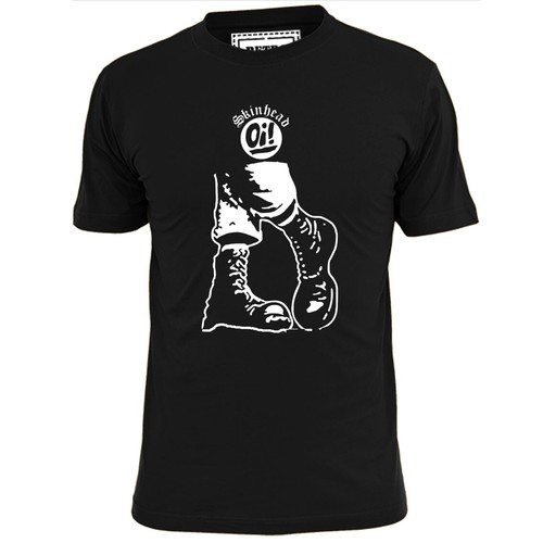 Skinhead uomo t shirt - oi, uomo!