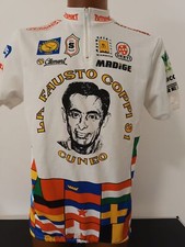 maglia ciclismo vintage team LA FAUSTO COPPI 91 ZUEGG CORRATEC FERRERO TG XL