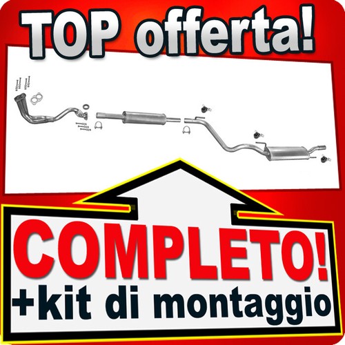 Scarico completo per golf 3 - scarico,