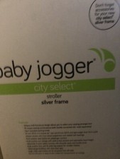 Baby Jogger City Select Silver
