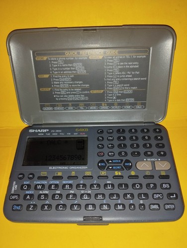 Sharp 2850 data - sharp, zq-2850