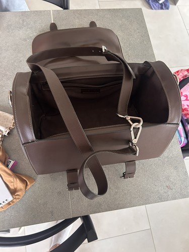 Borsa valigia marrone - a,