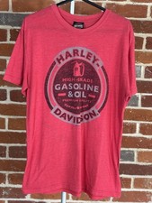 T-Shirt Harley Davidson Red