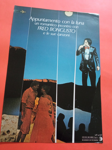 Pubblicita 1984 fred bongusto - pubblicita,