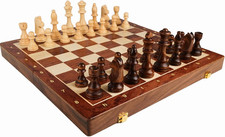 Set Scacchi in Noce 15'' con