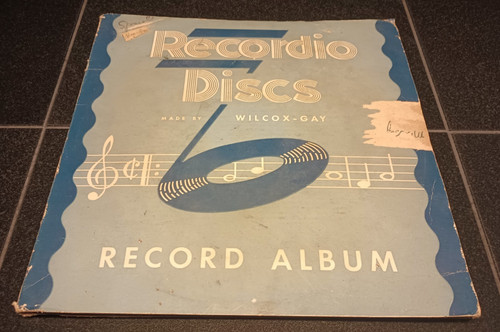Recordio disks binder six - binder,