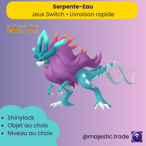 Serpente eau 6iv - serpente-eau, fr