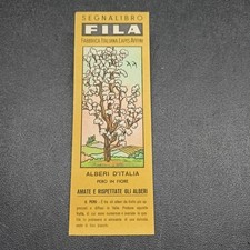 Segnalibro Pubblicitario FILA - Alberi D'Italia - Pero in Fiore