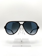 Ray Ban Cats 5000 RB4125 montatura nero opaco lenti blu sfumato