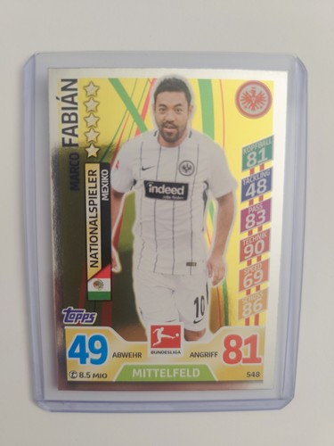 Match attax extra fabian - extra, 17/18