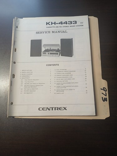 Centrex 4433 manuale di - centrex, kh-4433