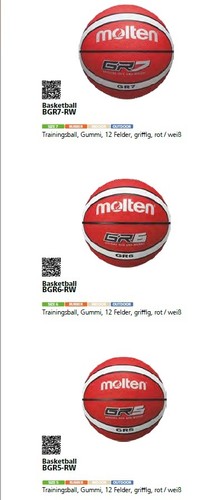 Molten basketball bgr palla - molten, da