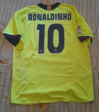 Maglia Barcellona Originale 2004/2005 Nike Ronaldinho 10 Fluo Ufficiale Liga LFP