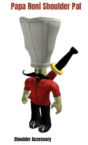 Roblox papa roni spalla pal - papa,