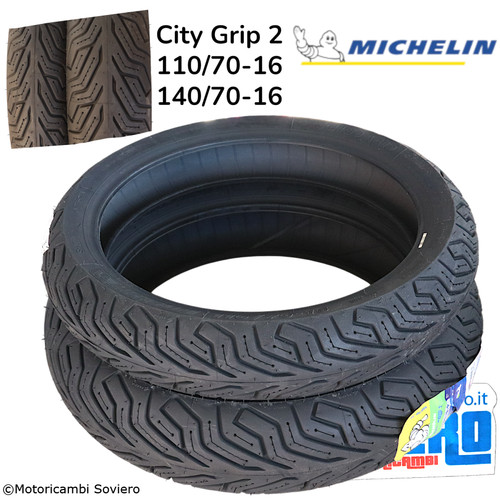 Coppia copertoni michelin city - coppia,